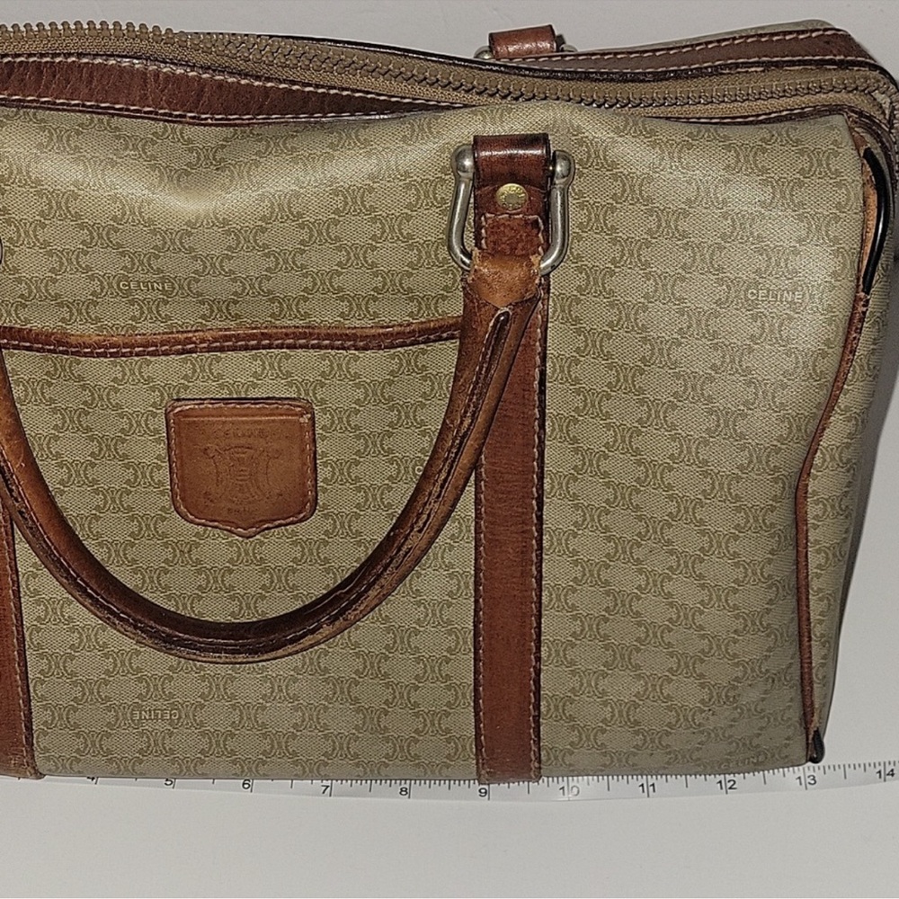 Celine Macadam Vintage Boston bag - Picture 11 of 14